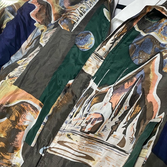 Vintage western print bomber/windbreaker - Picture 4 of 5